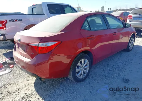 2016 Toyota Corolla Le from USA, damaged, VIN 2T1BURHE4GC605897